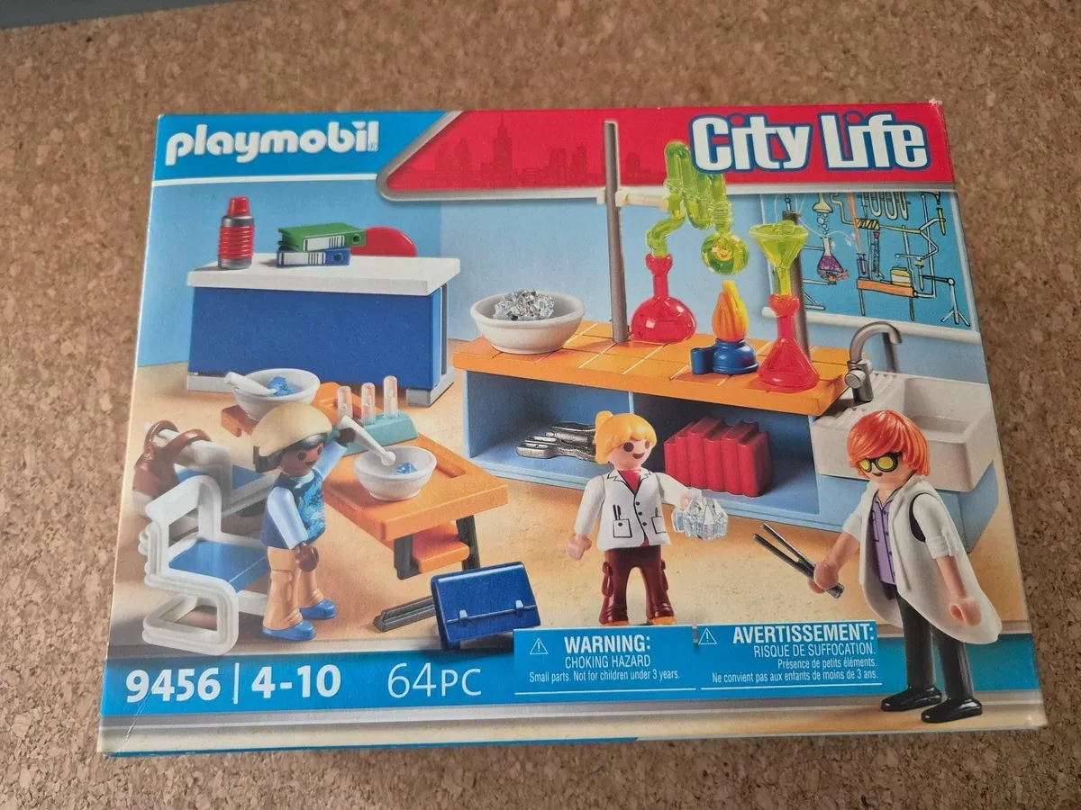 Playmobil School Chemistry Class