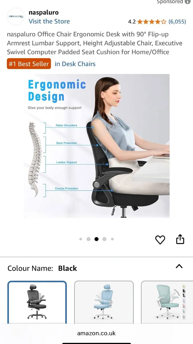Desk chair - Image 3