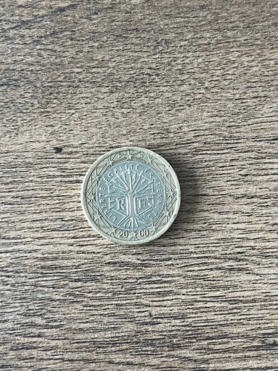 Rare French new millennium €1 coin 2000 - Image 1