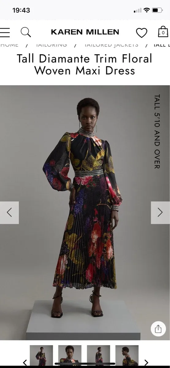 Karen Millen maxi dress - Image 1