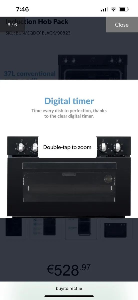 Double oven - Image 1