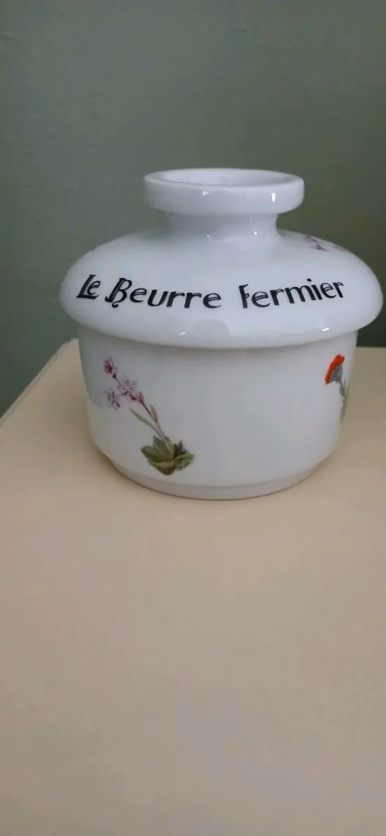 French Farmhouse Butter Crock - Image 1
