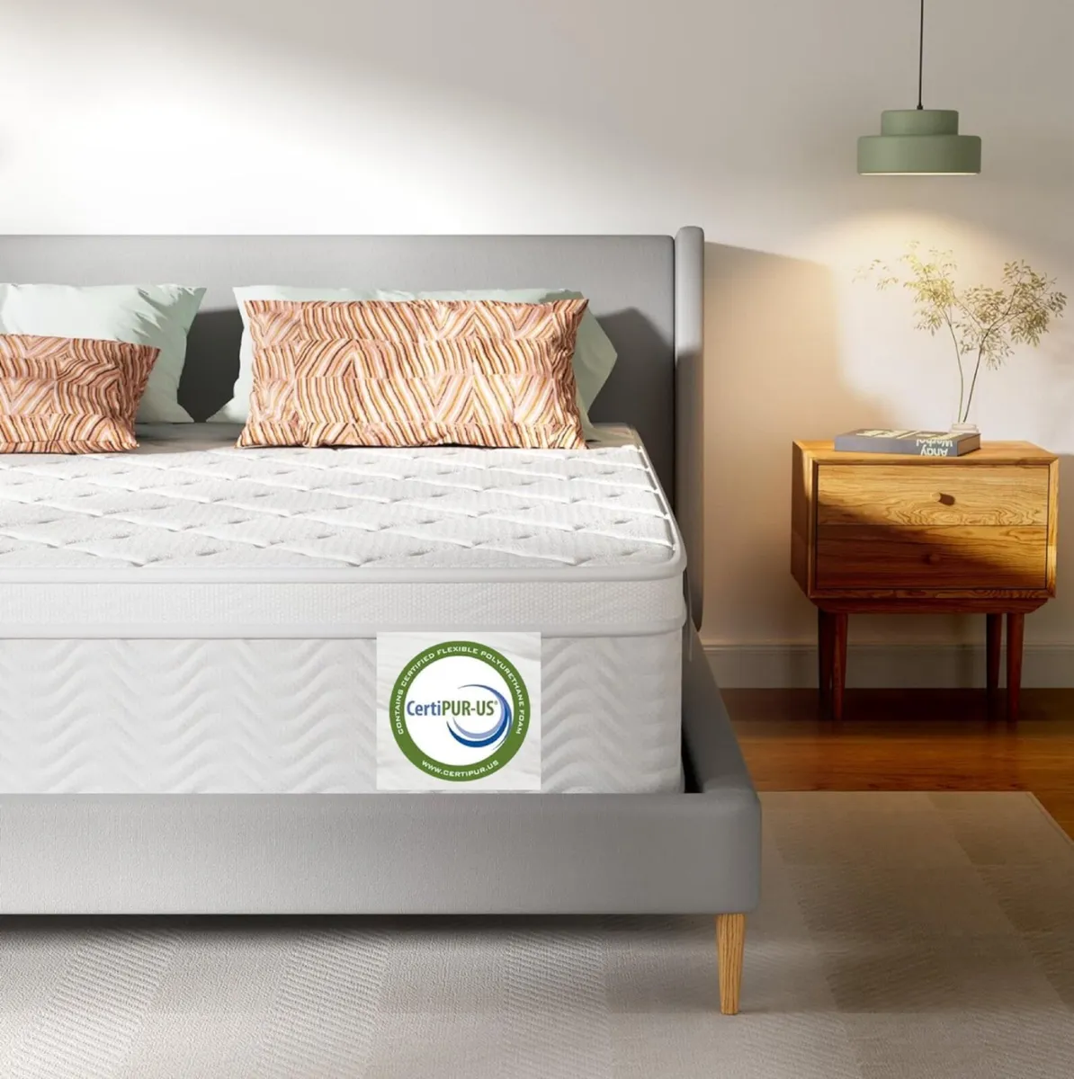 Single Mattress 9-Zone Pocket Sprung Mattress with - Image 1