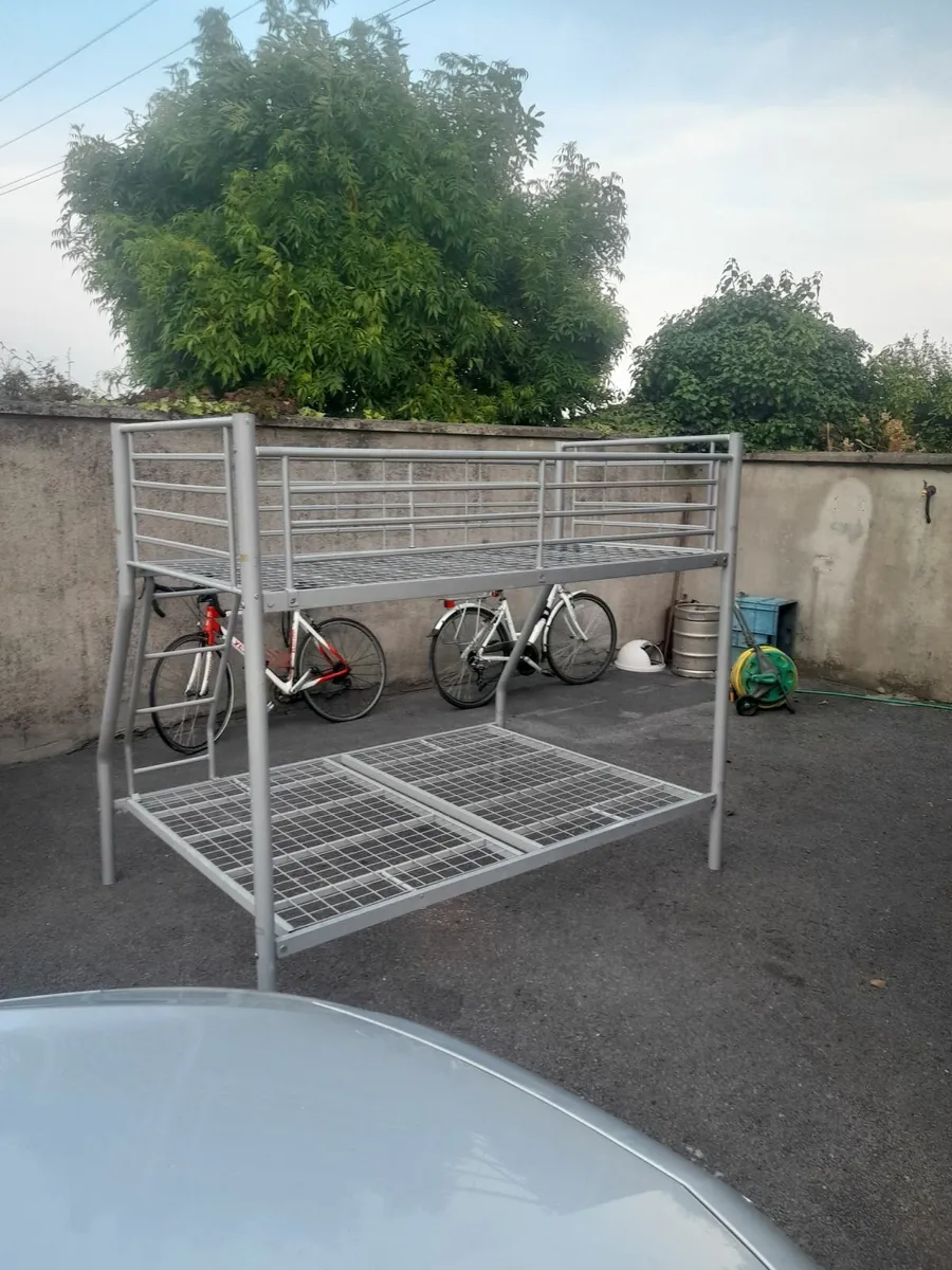 Bunk bed double & single over it - Image 1