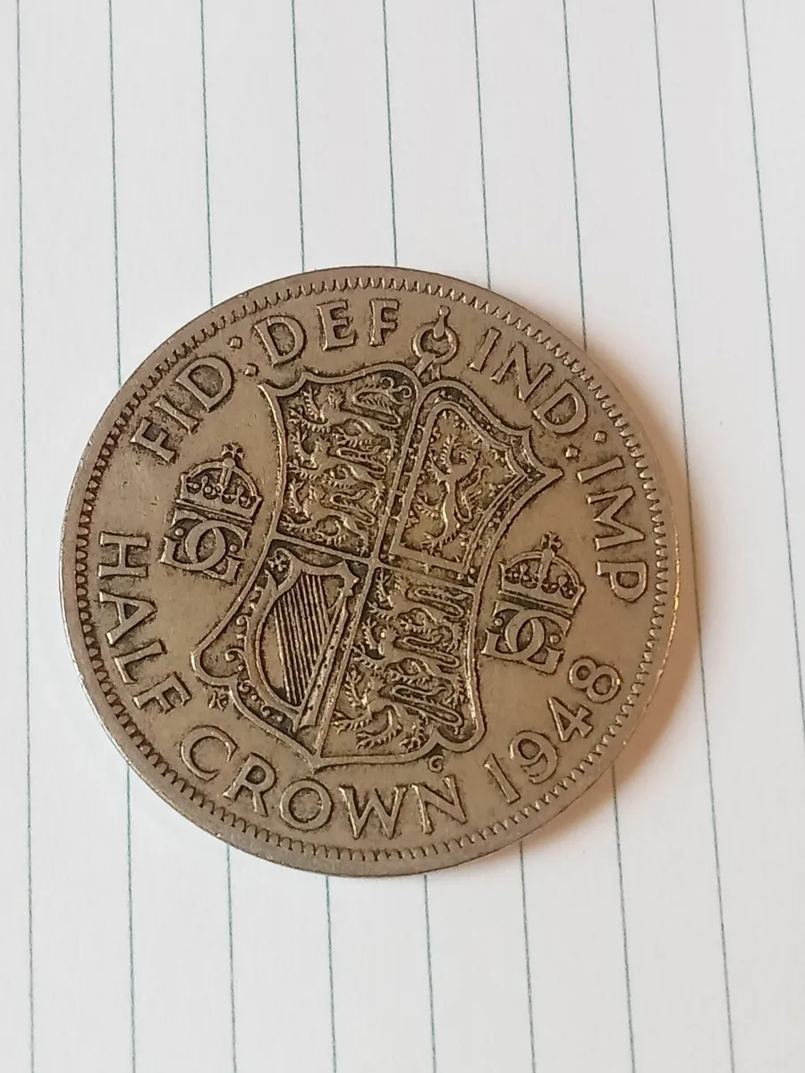1948 half crown - Image 1