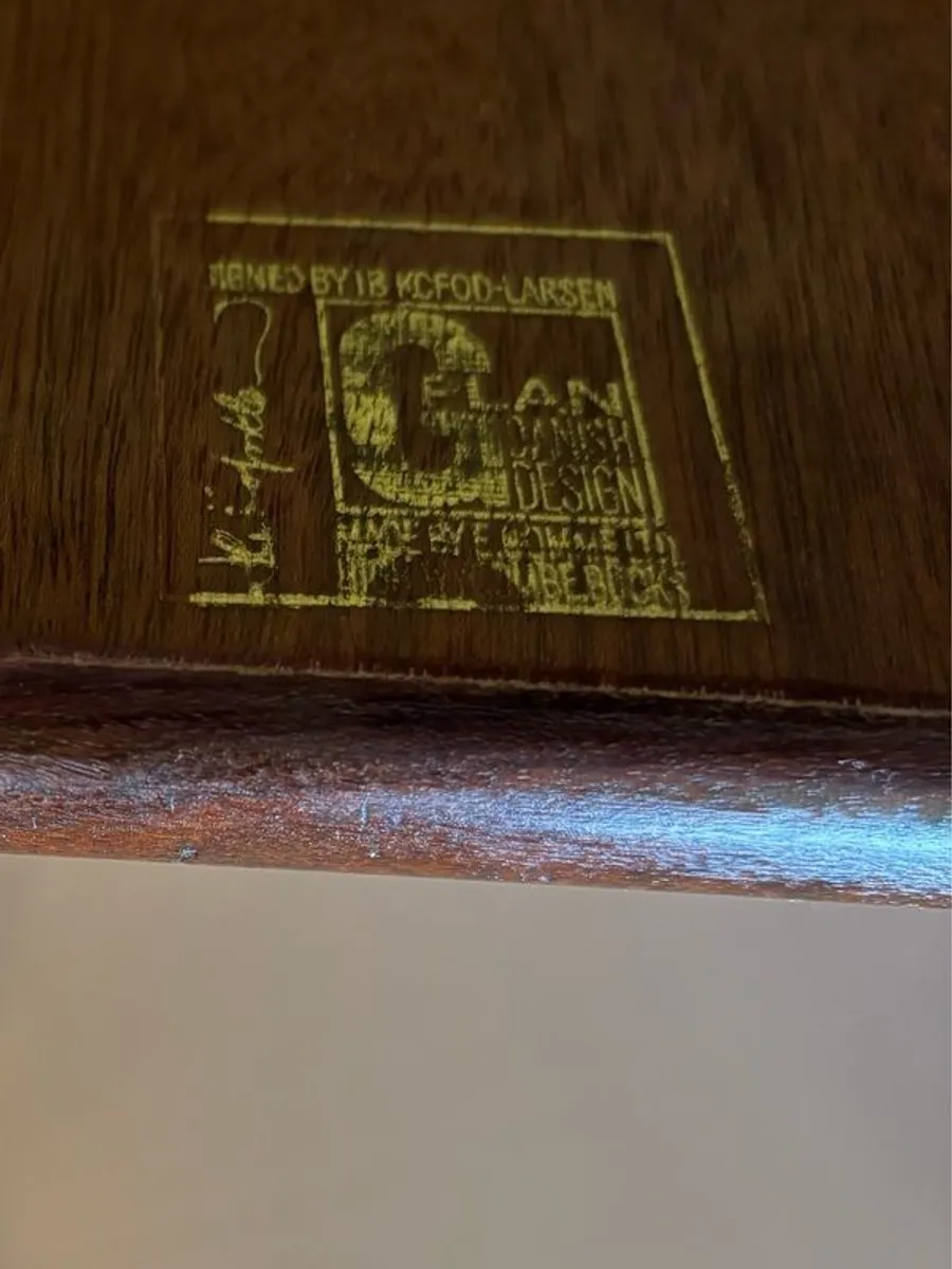 Mid Century Drop Leaf Dining Table - Image 3