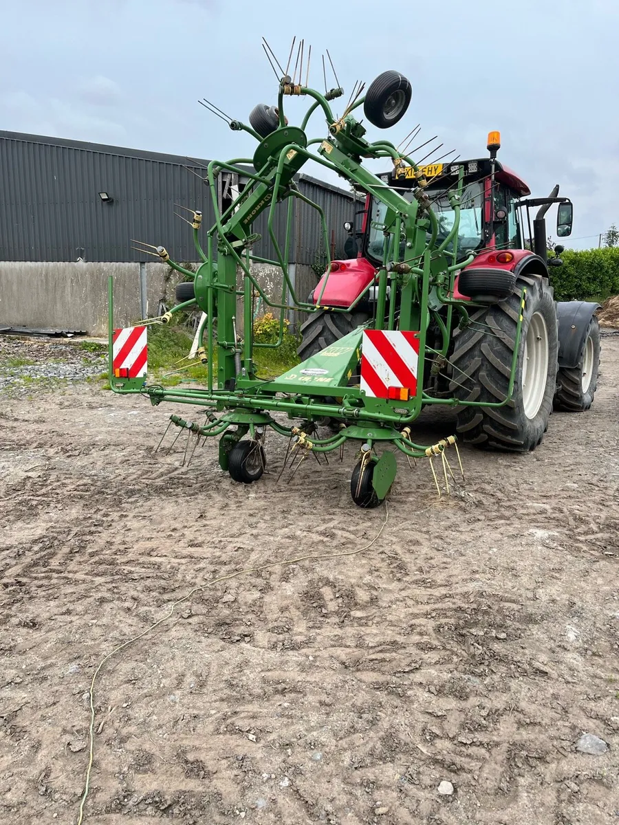 Krone 6 rotar tedder - Image 1