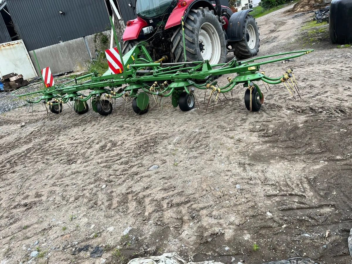 Krone 6 rotar tedder - Image 3