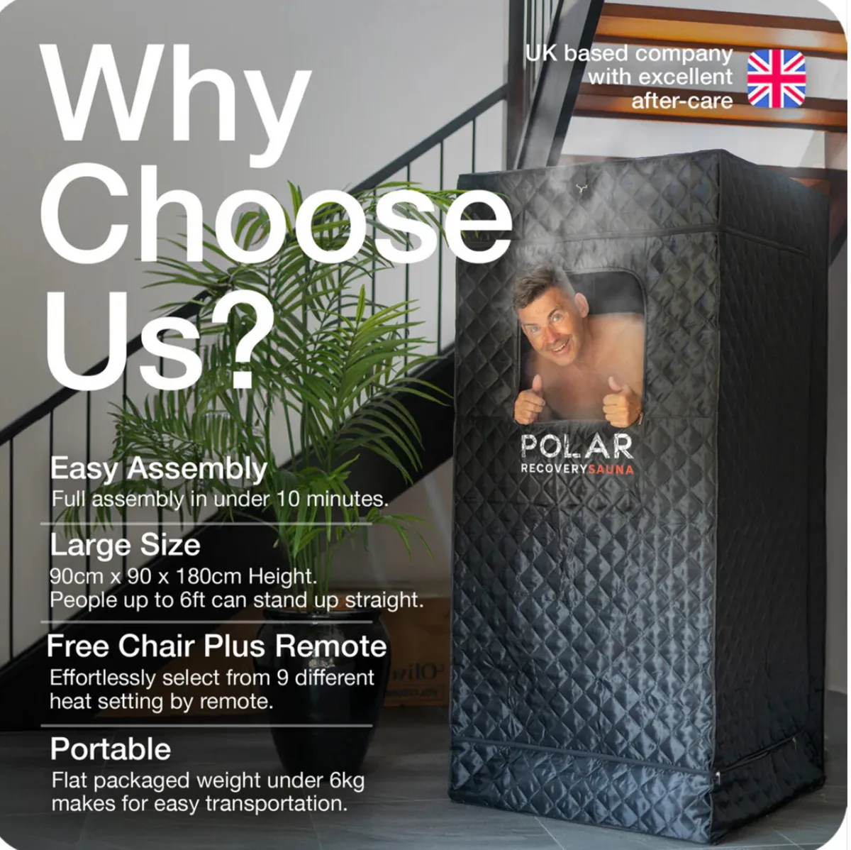 POLAR PORTABLE SAUNA - Image 2