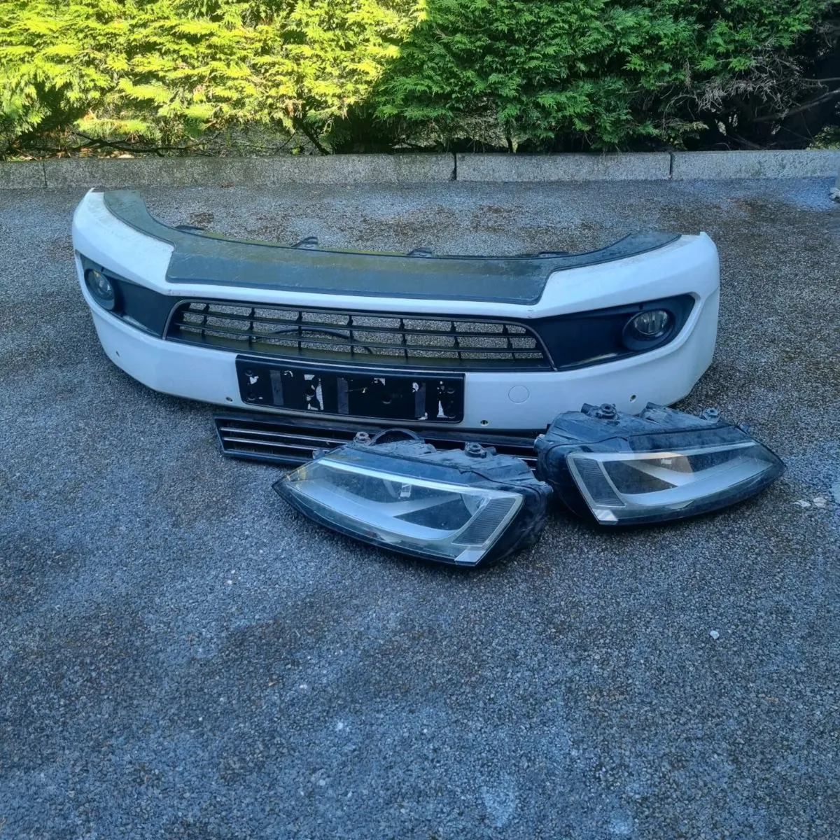 Bumper and Head Lights - Image 1