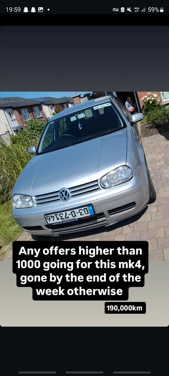 Mk4 Golf 2003 - Image 2