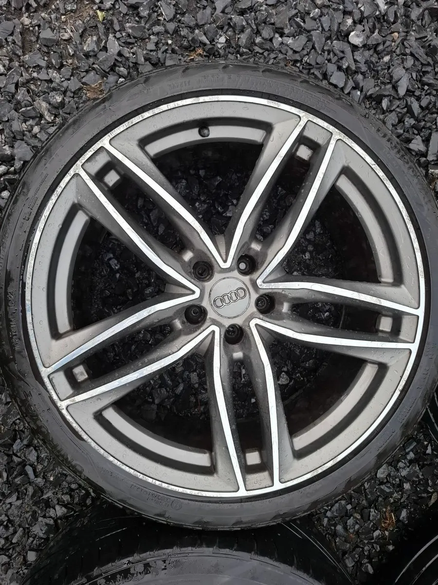 20" Audi Alloys with tyres - Image 1