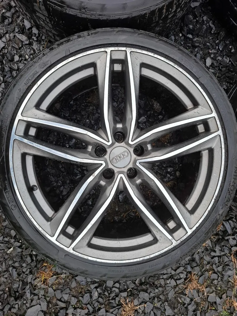 20" Audi Alloys with tyres - Image 2