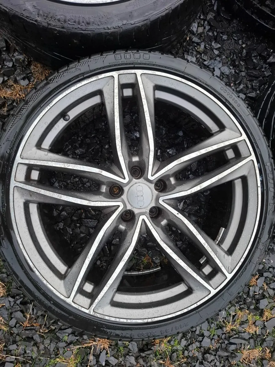 20" Audi Alloys with tyres - Image 3