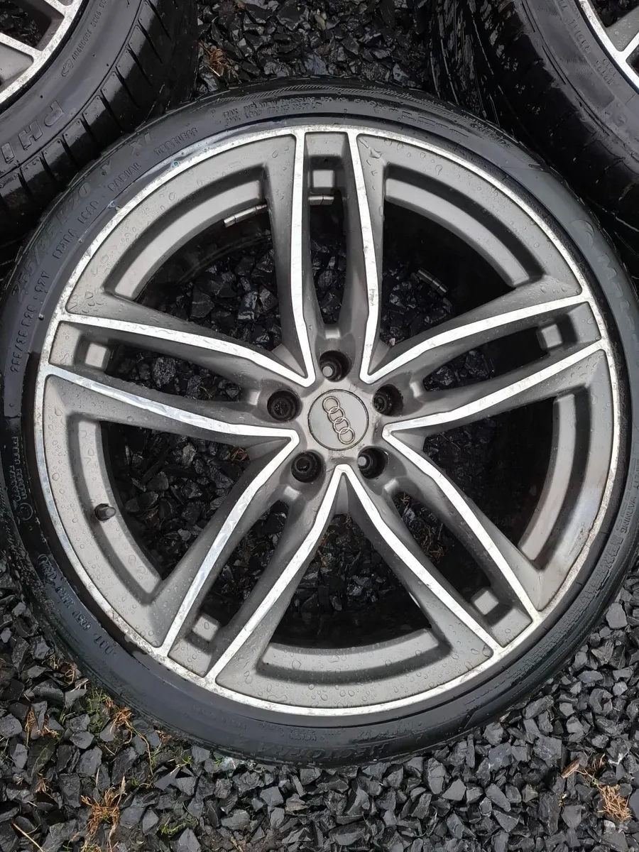 20" Audi Alloys with tyres - Image 4