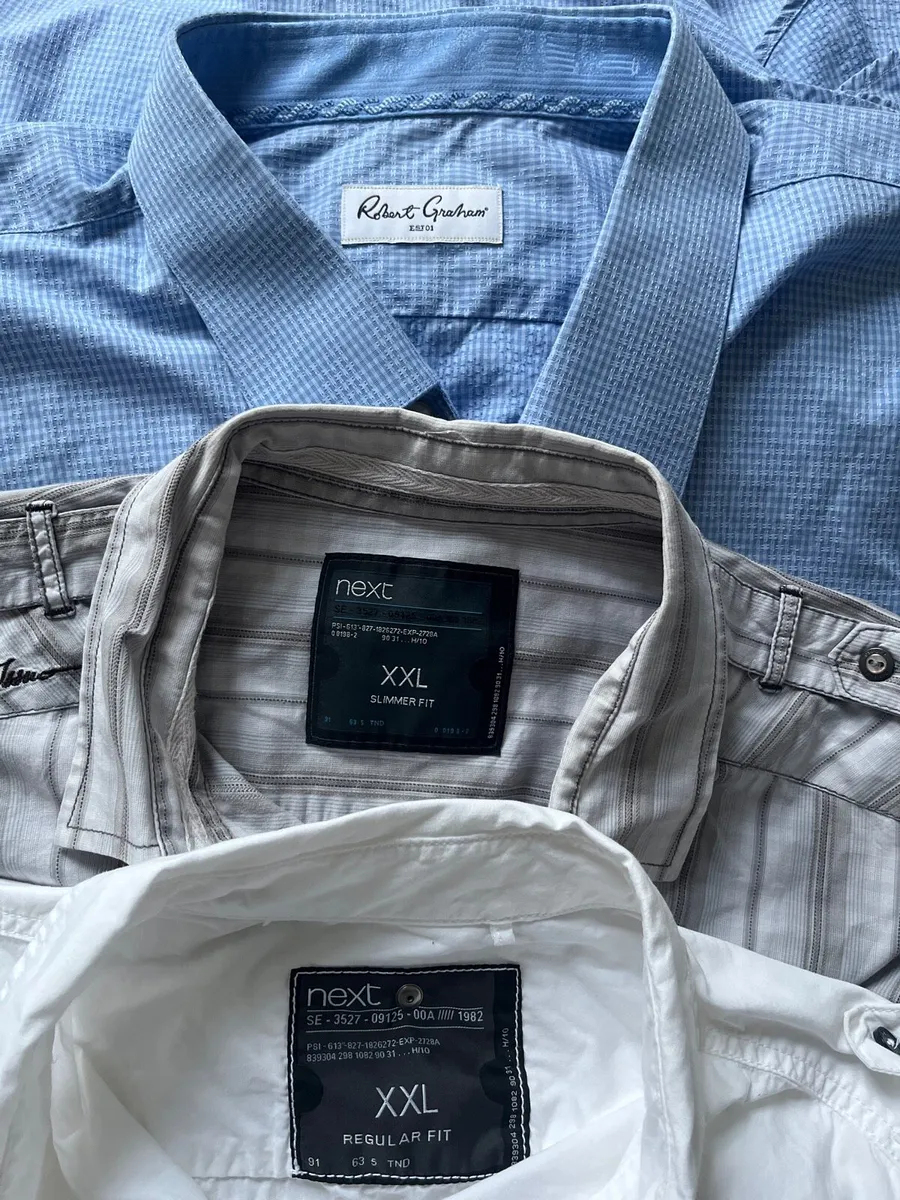 4 shirts 100% cotton - Image 1