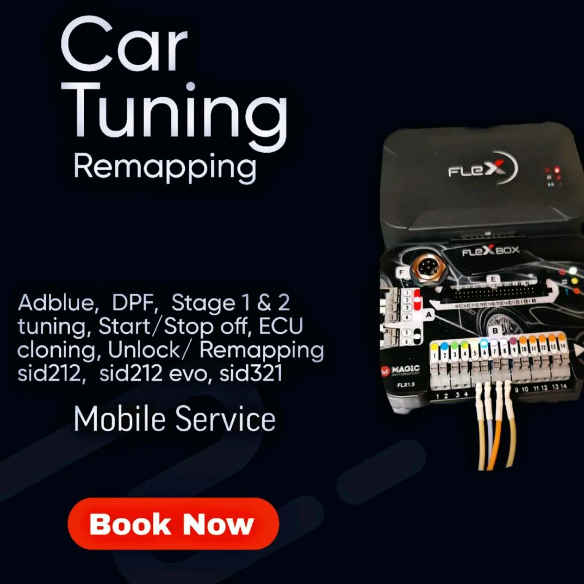 Stage 1& 2 Tuning, DPF, AdBlue, NOx, ECU cloning - Image 1