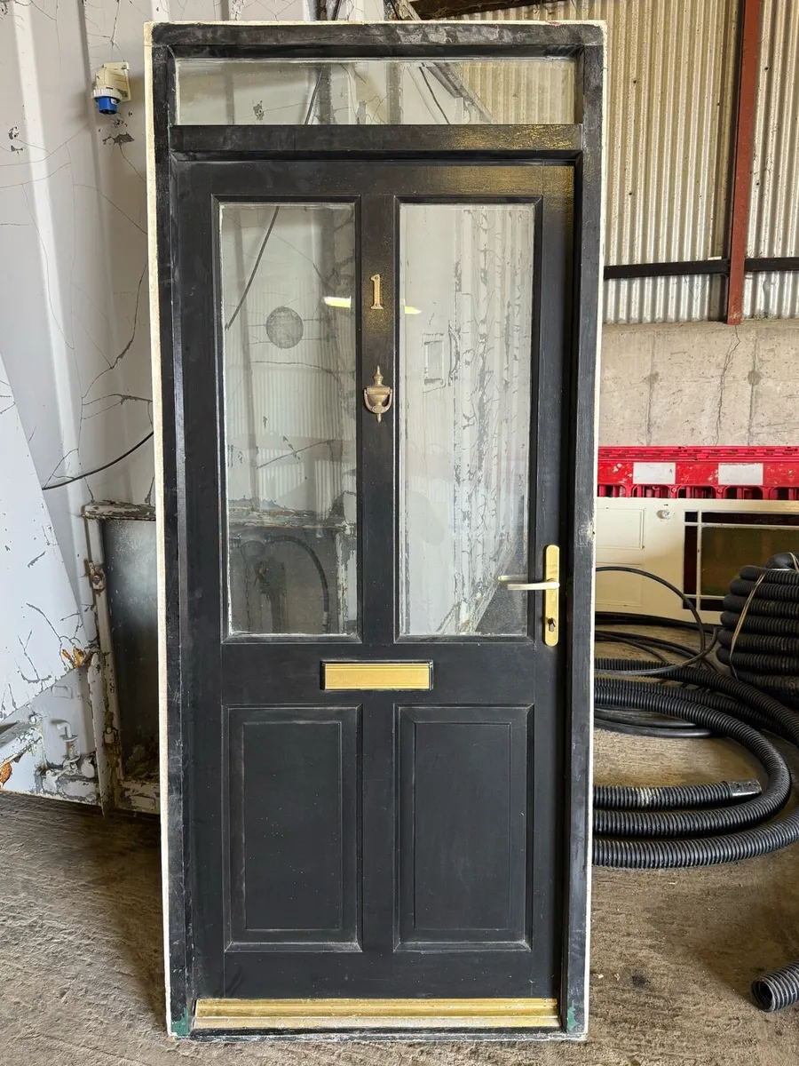 Solid Hardwood Front Door