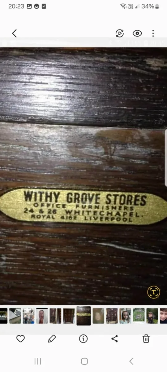 Antique drawer cabinet - Image 3