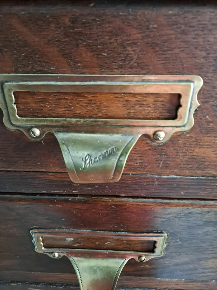 Antique drawer cabinet - Image 4