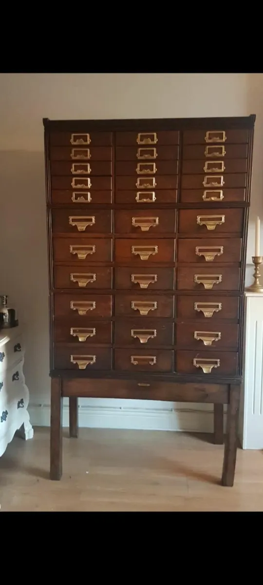 Antique drawer cabinet - Image 2