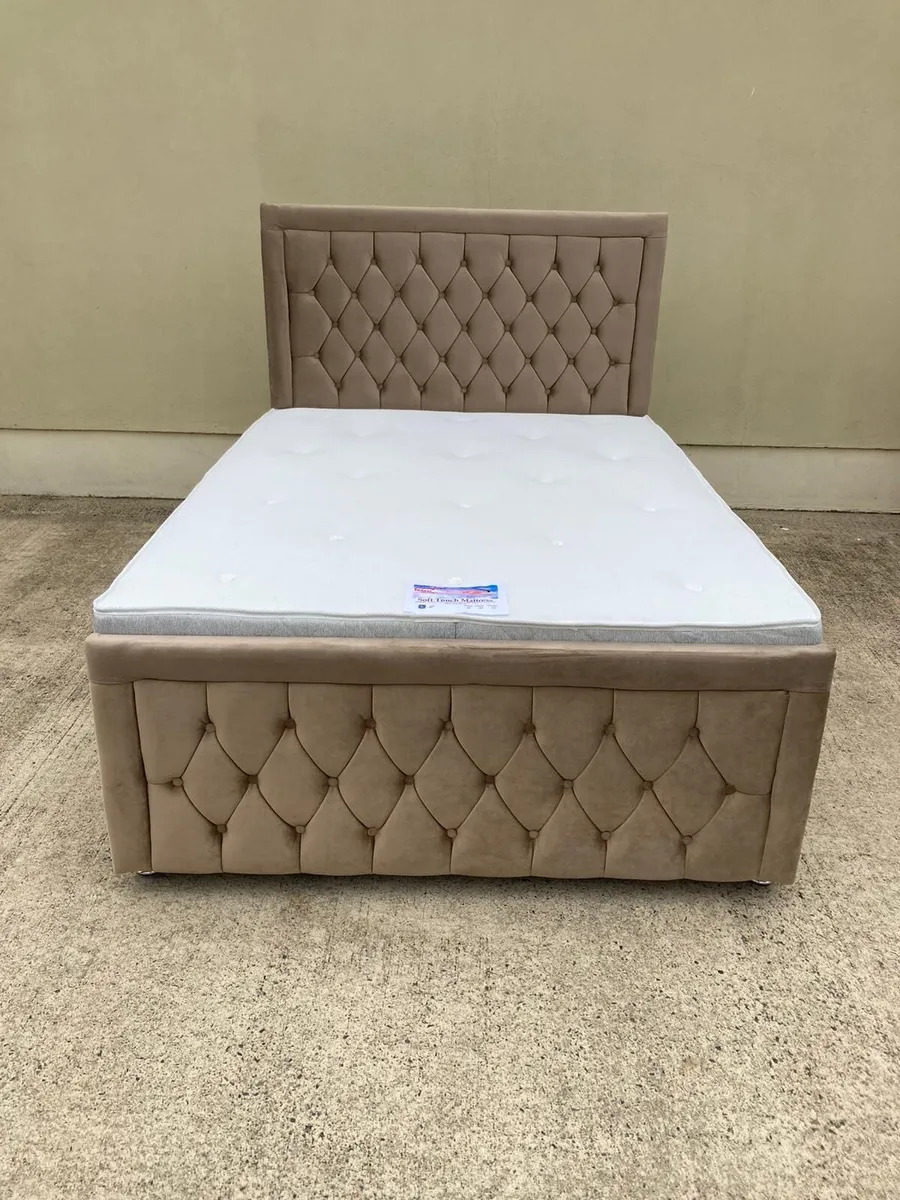 Bumper sandy divan beds and mattress - Image 4