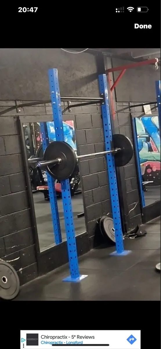 Weight wall rack with hooks