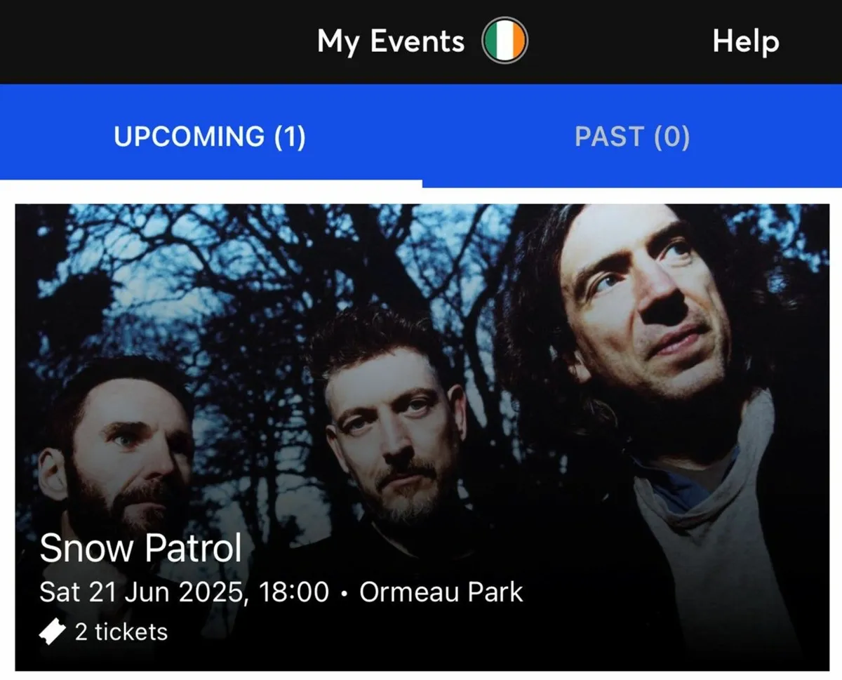 Snow Patrol Tickets