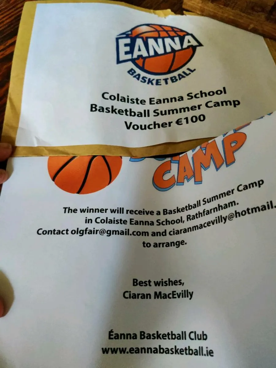 BASKETBALL SUMMER CAMP, School Voucher ! - Image 2