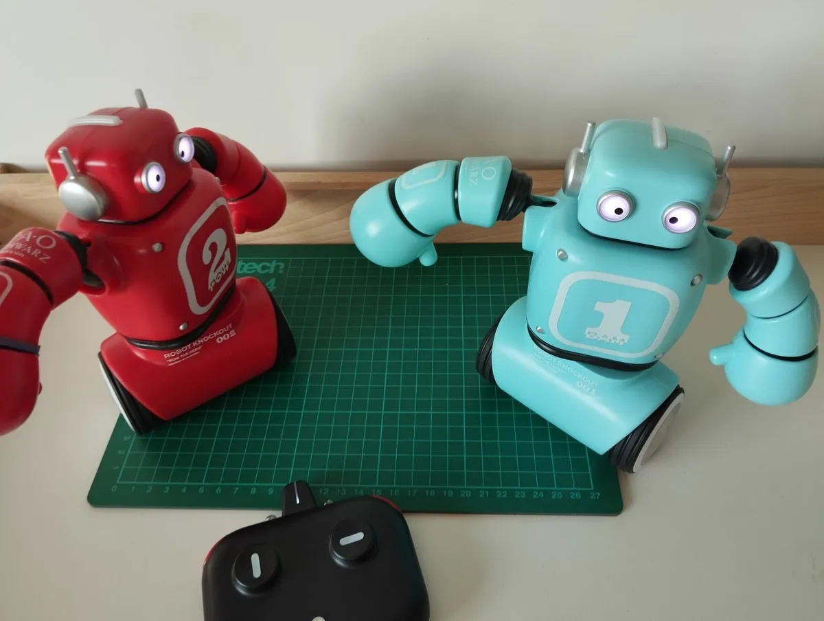 FAO Schwarz Robot Knockout Remote Control - Image 1