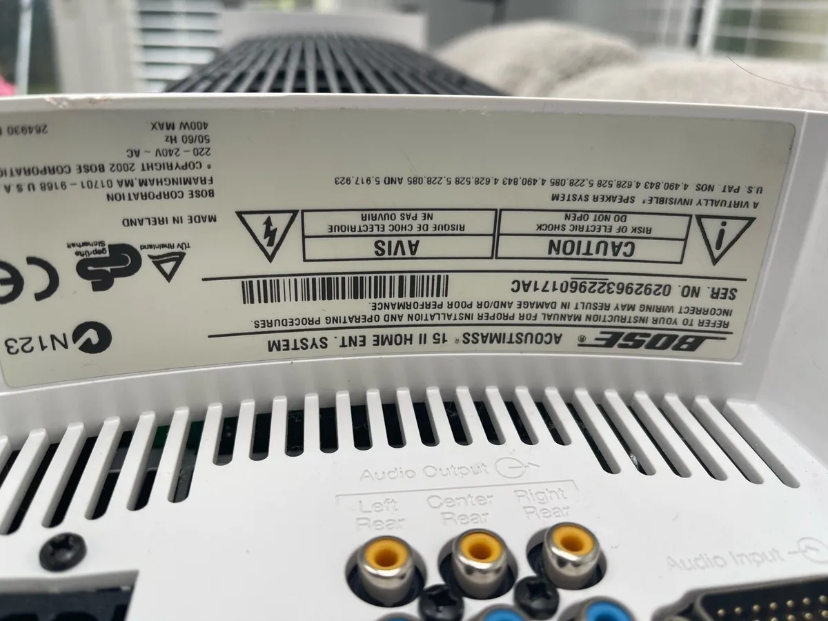 Bose acoustimass 15 series 11 - Image 3