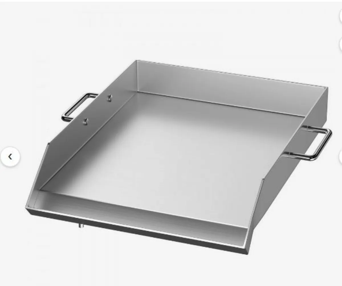 Square Grill Plate 16 x 18 Inch Stainless - Image 3