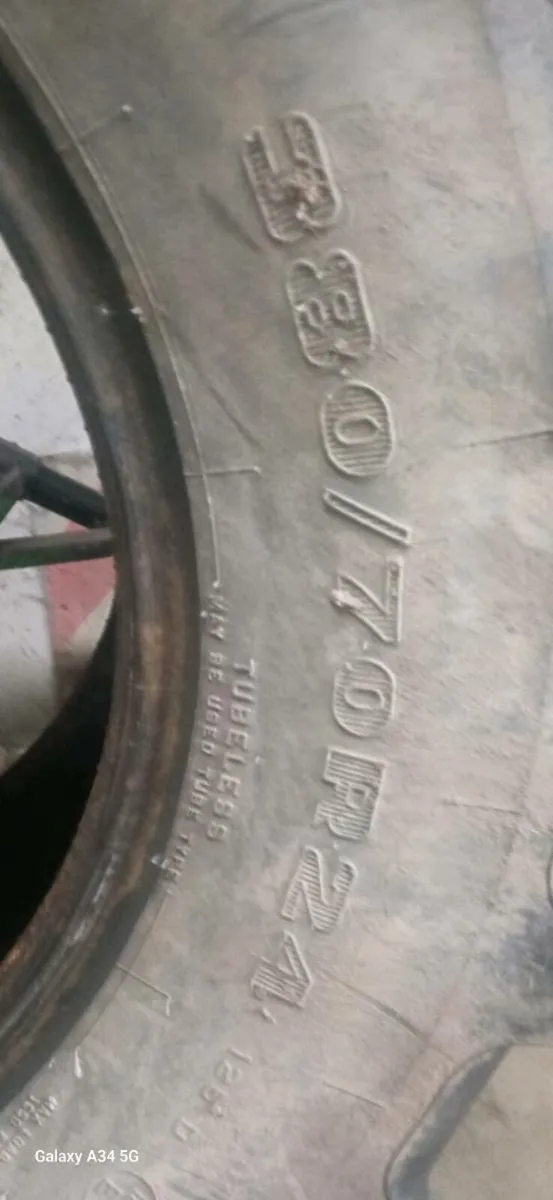 Tractor Tyres 380/70 R24 - Image 4