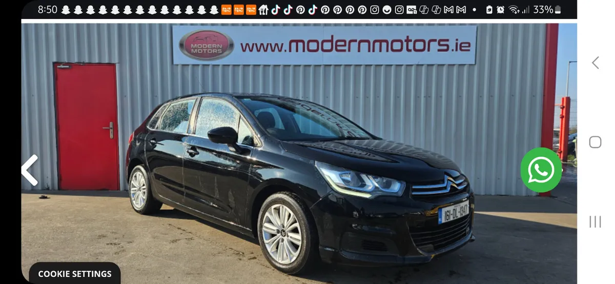 Citroen C4 1.6 hdi feel diesel 5dr - Image 1
