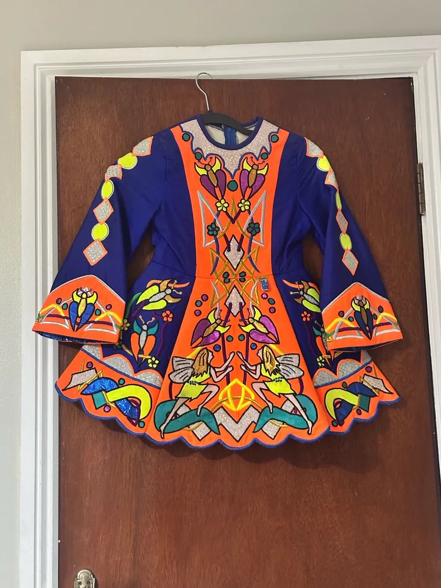 Vintage and newer Irish dancing dresses - Image 2