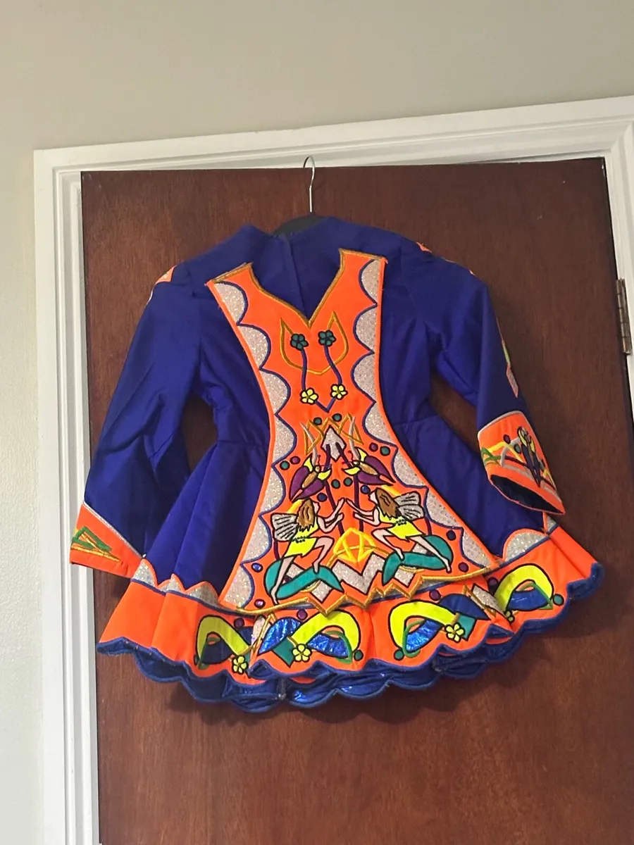 Vintage and newer Irish dancing dresses - Image 3