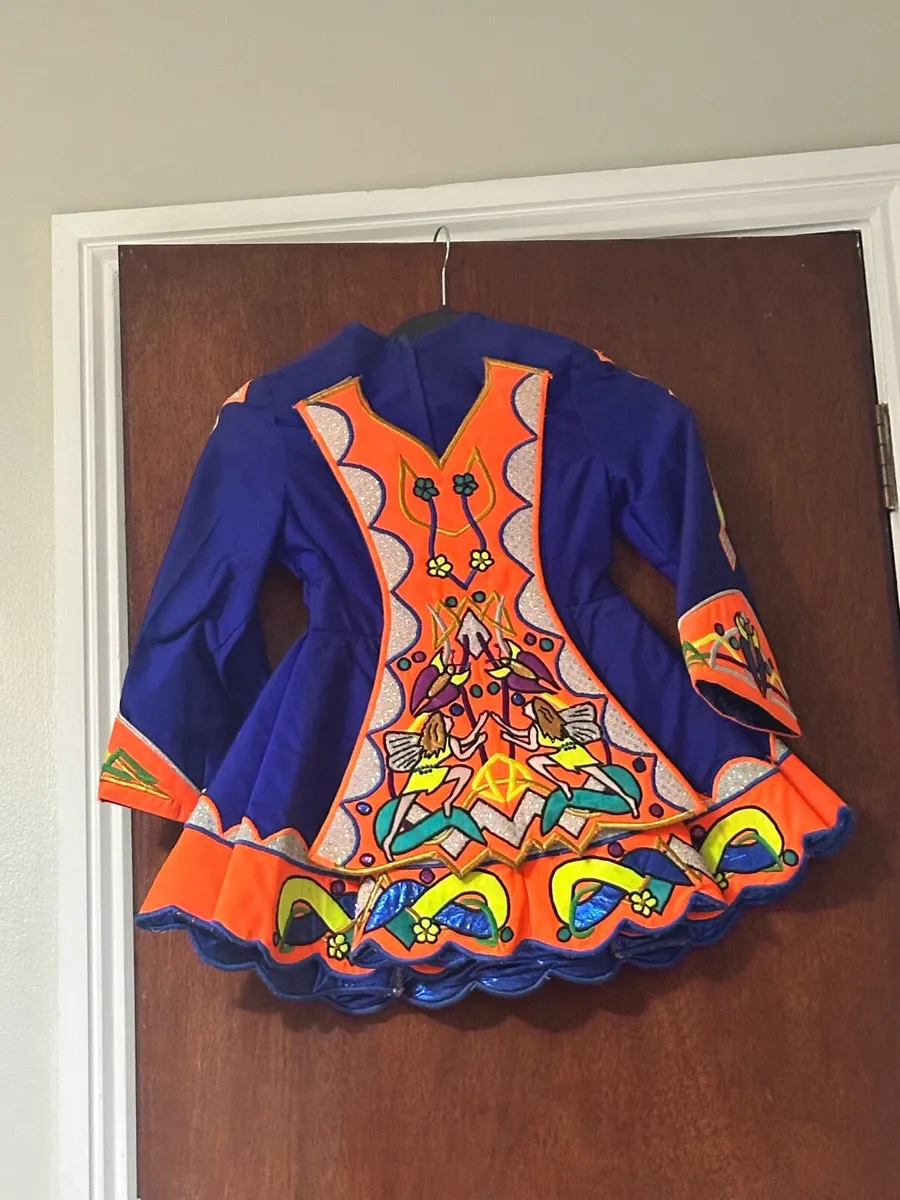 Vintage and newer Irish dancing dresses - Image 4