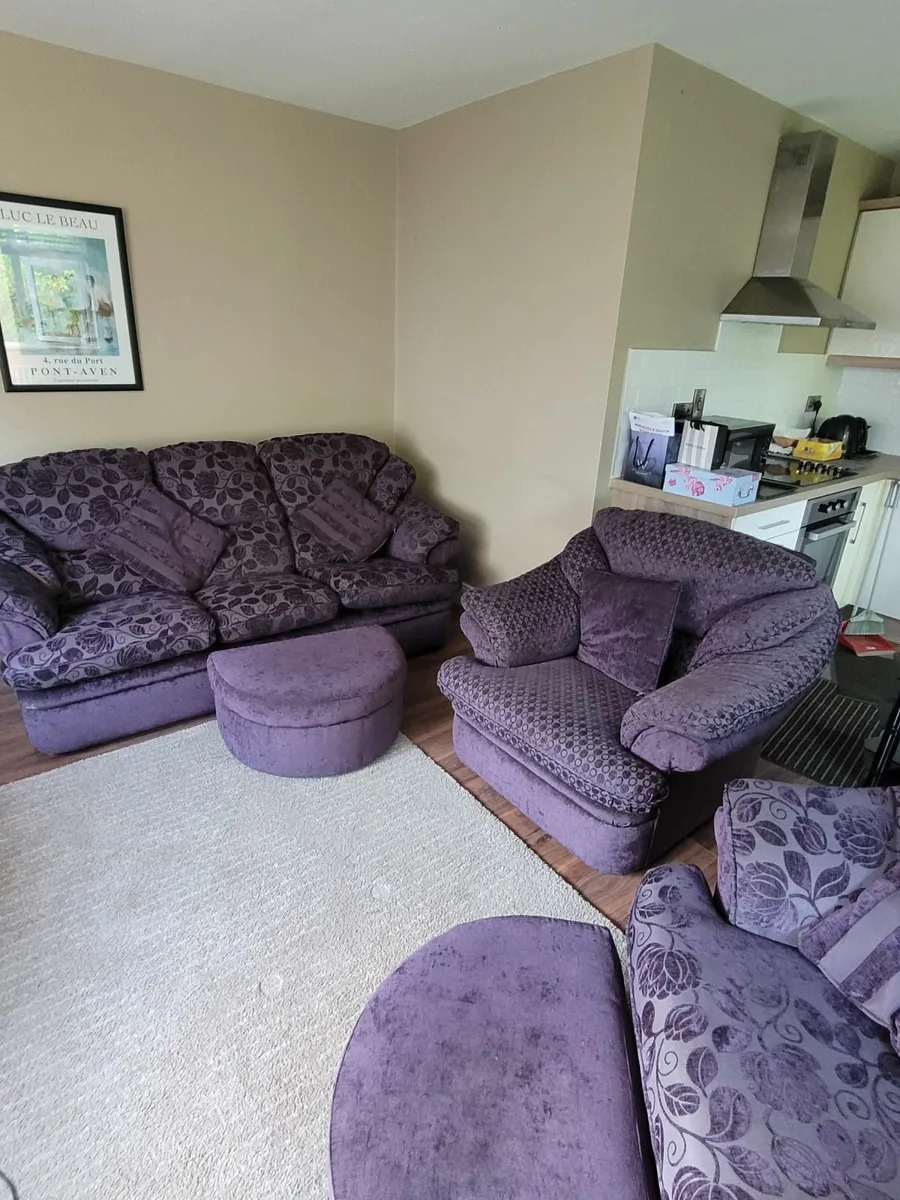 Sofas, TV Stand, Table Tennis Table - Image 2