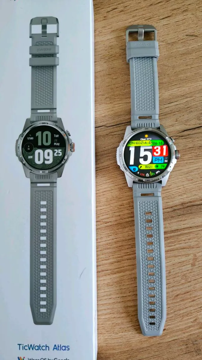TicWatch ATLAS WearOS, Sapphire Crystal - Image 2