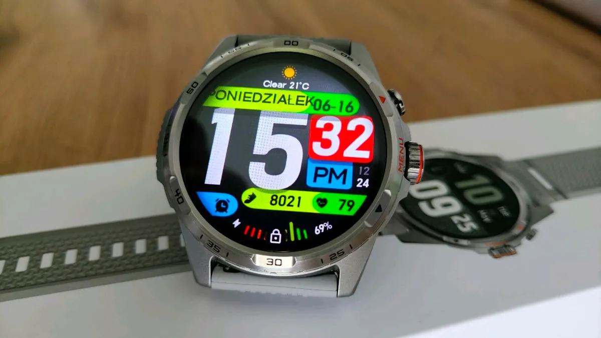 TicWatch ATLAS WearOS, Sapphire Crystal - Image 1