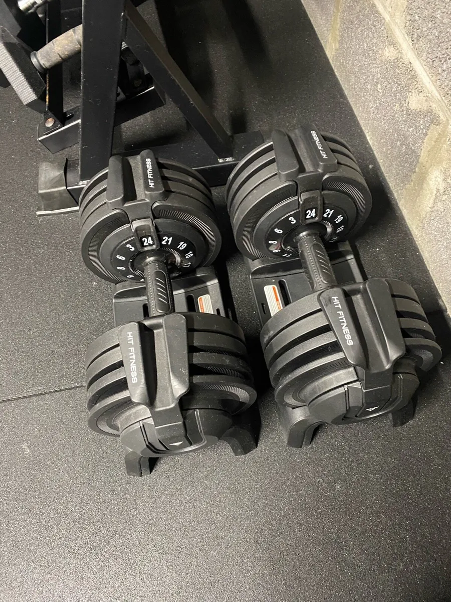 Adjustable dumbbells 24kg - Image 1