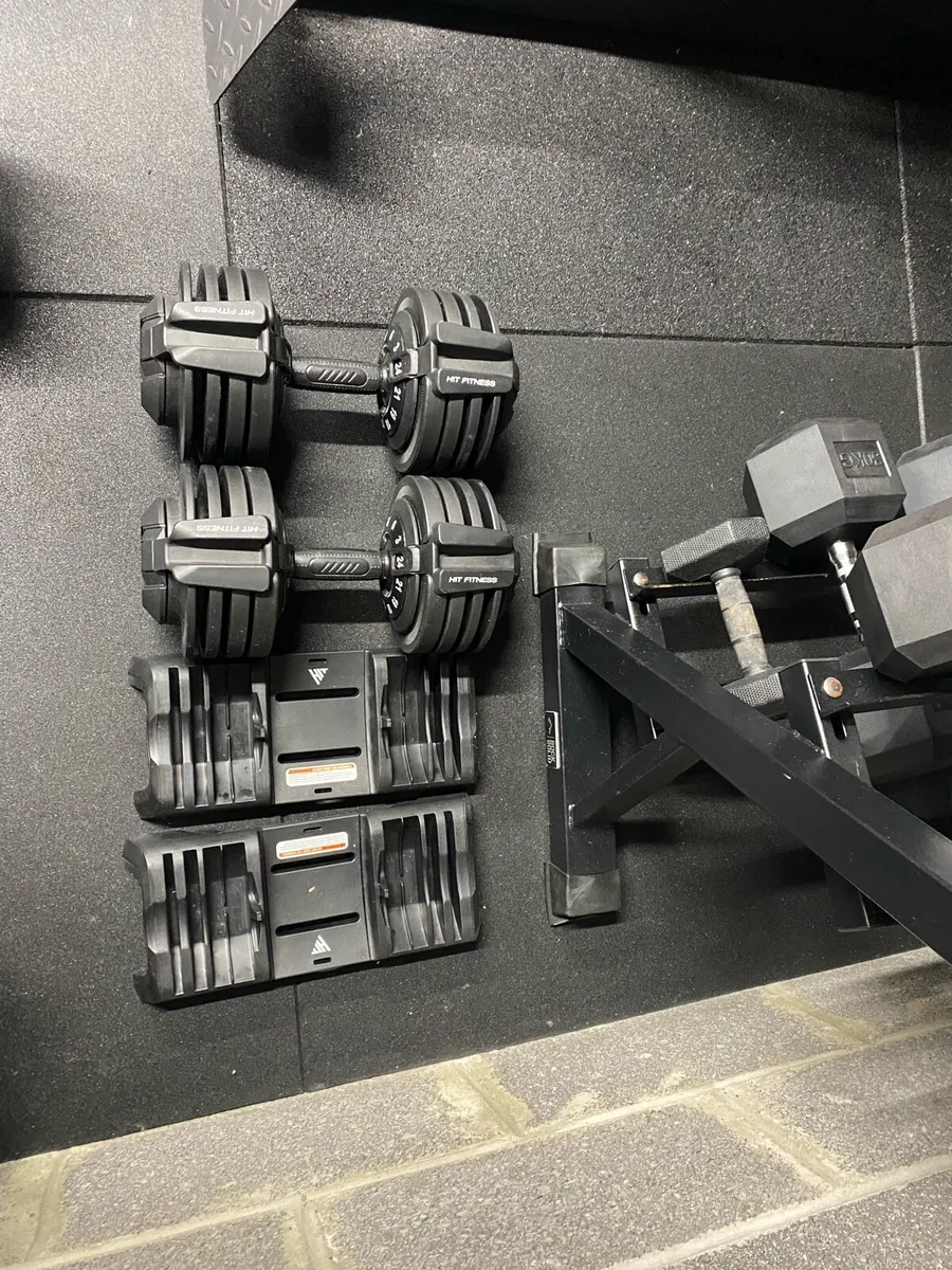 Adjustable dumbbells 24kg - Image 2
