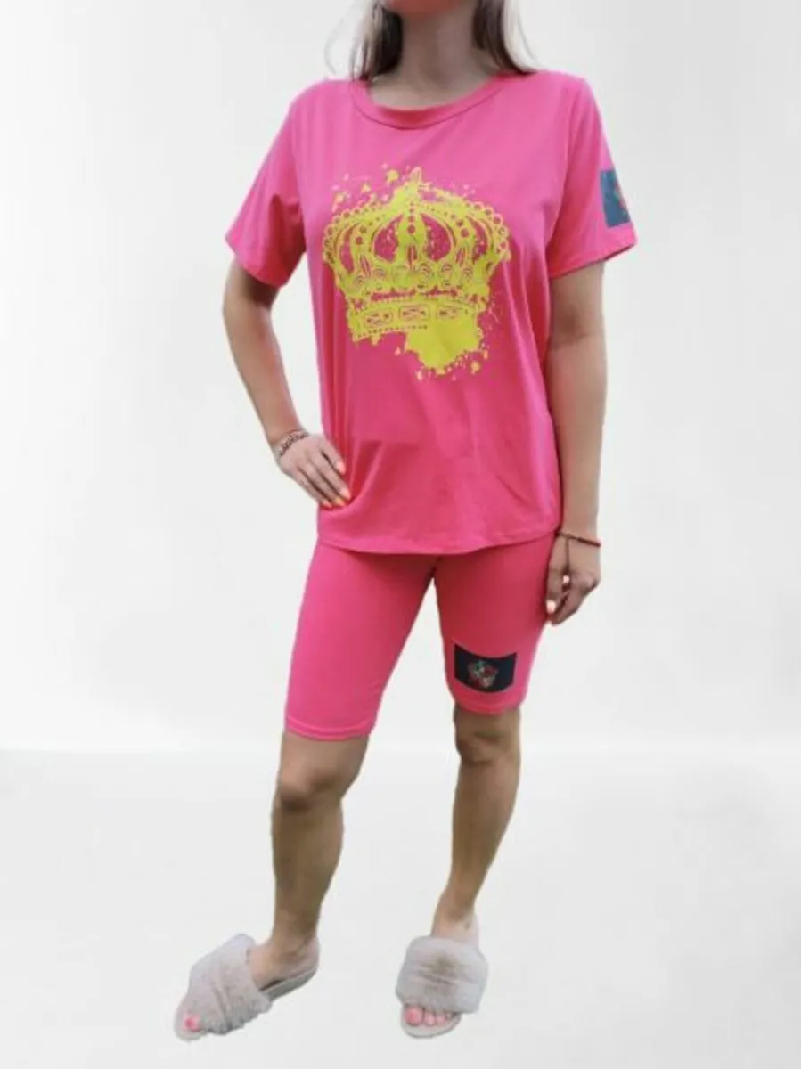 Short sleeve top, shorts - Image 4