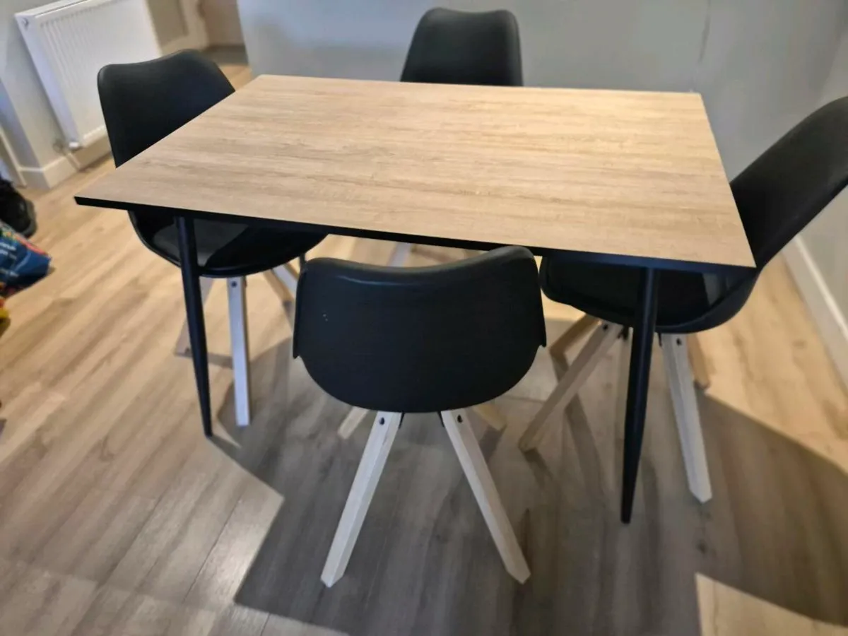 Table & 4 chairs ,Dublin Delivery included - Image 3
