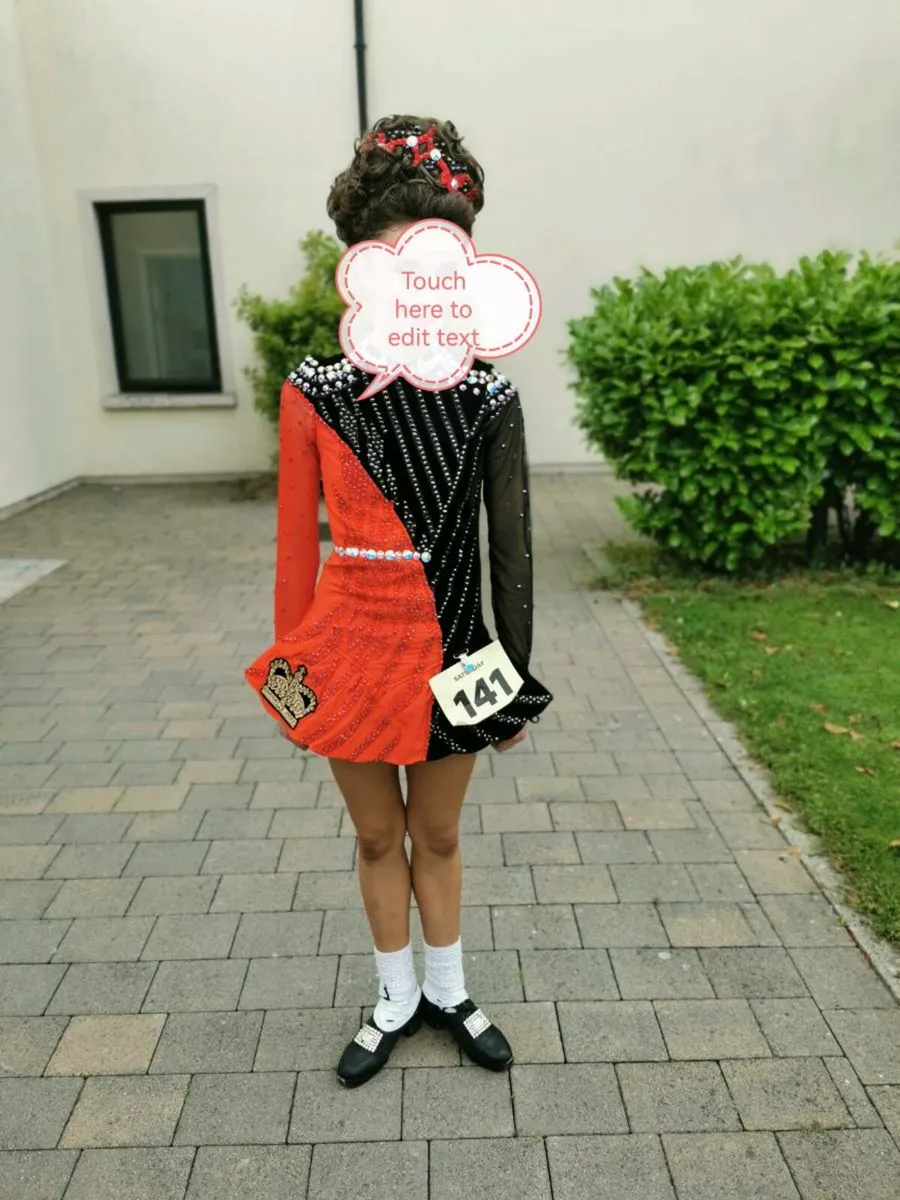 Irish Dancing dress - Image 1
