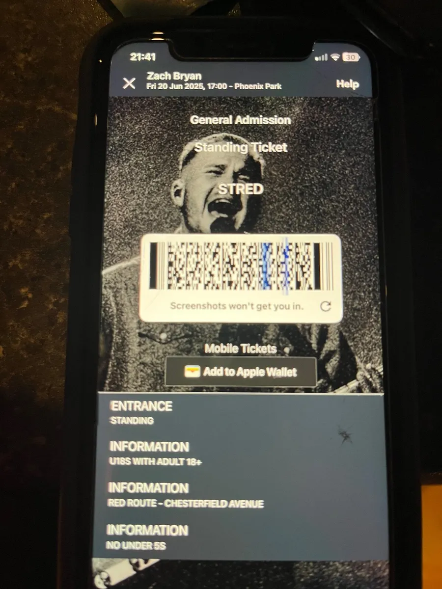 Concert ticket - Image 2