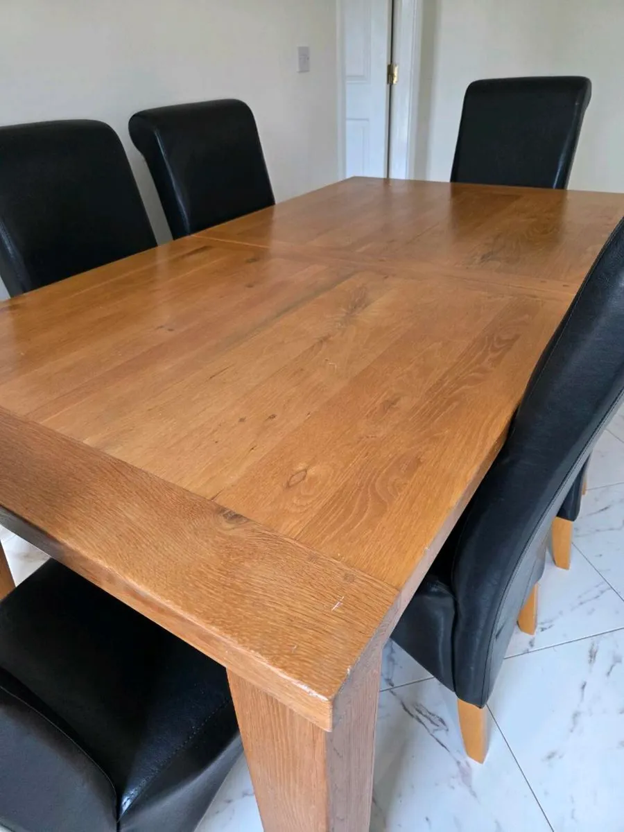 dining table and chairs - Image 2