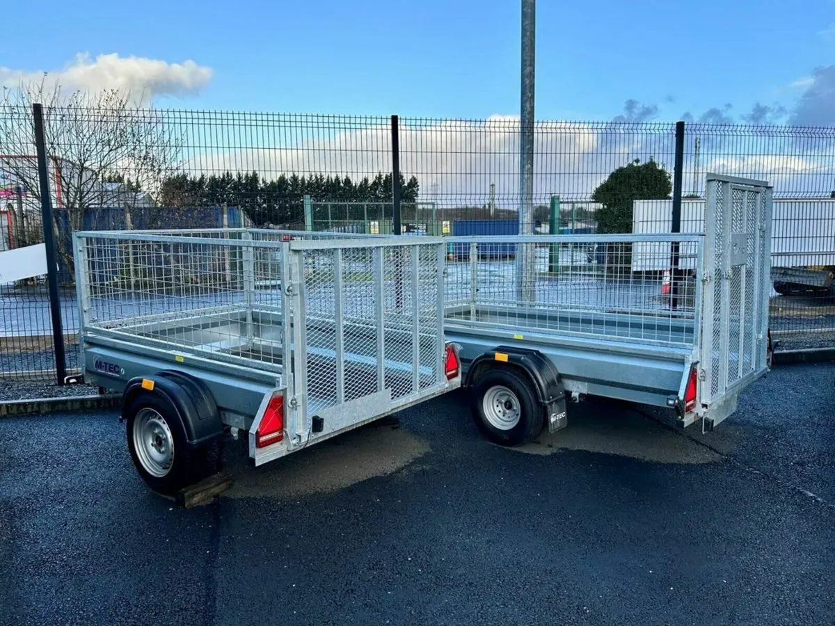 M-tec 6x4ft Single Axle Trailer - Image 2