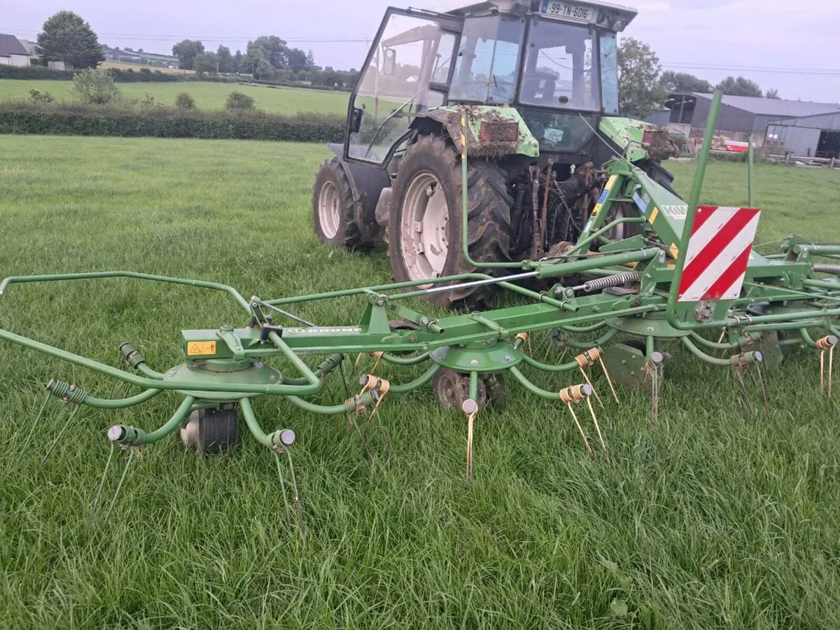 Krone tedder. - Image 4