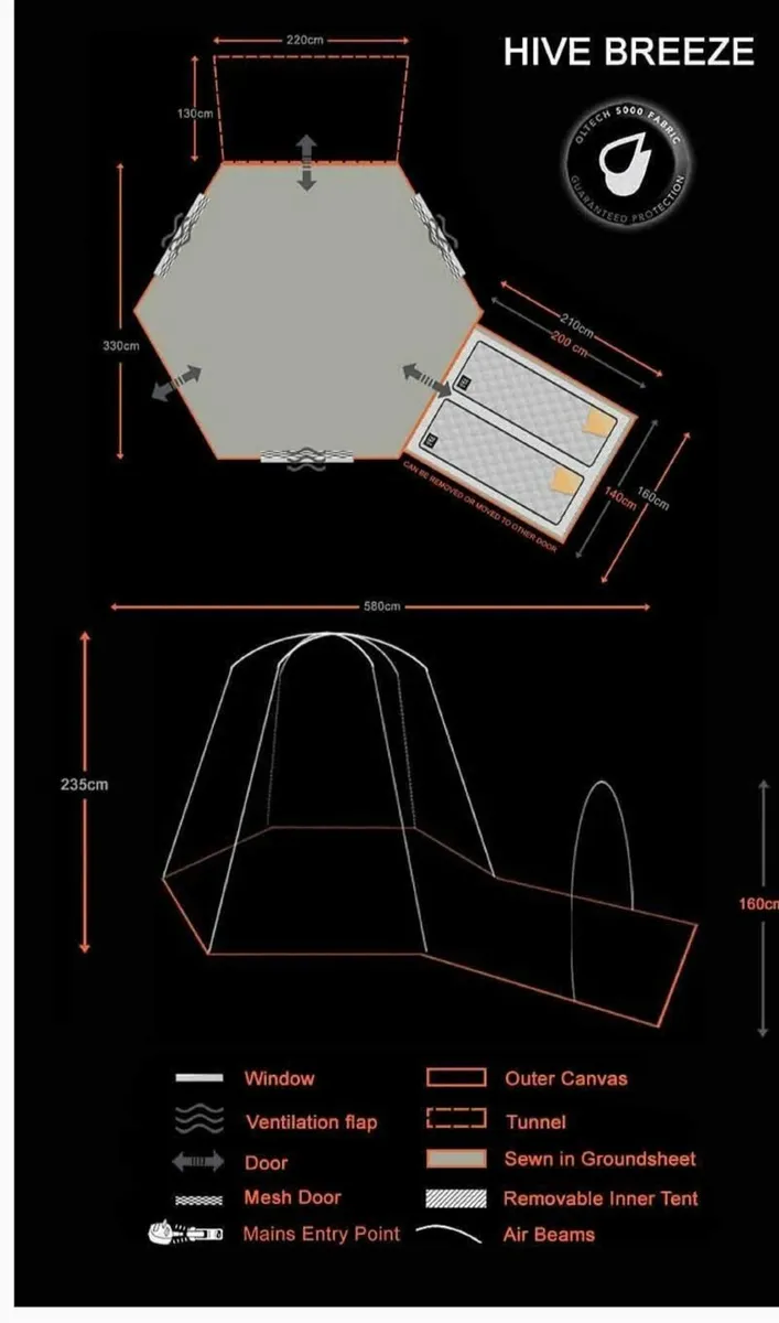 Campervan driveaway awning - Image 3